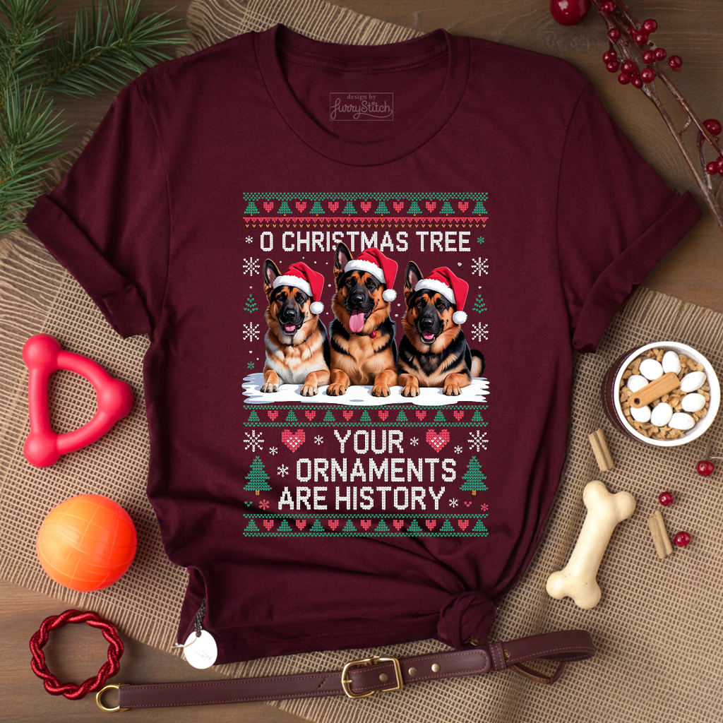 Your Ornaments Are History T-shirt