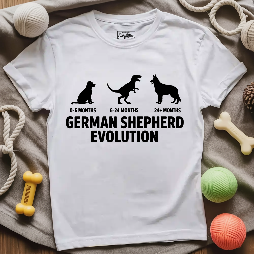 German Shepherd Evolution T-shirt