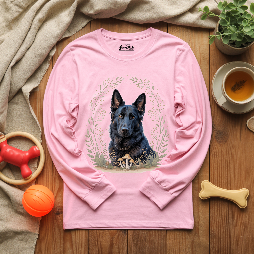 Bohemian Black Shepherd Long Sleeve T-shirt