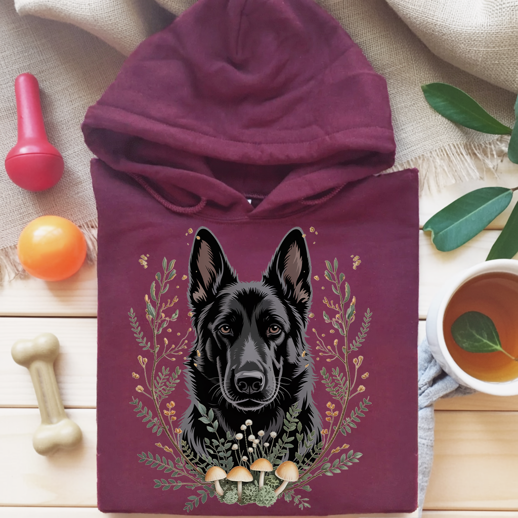 Bohemian Black Shepherd Hoodie