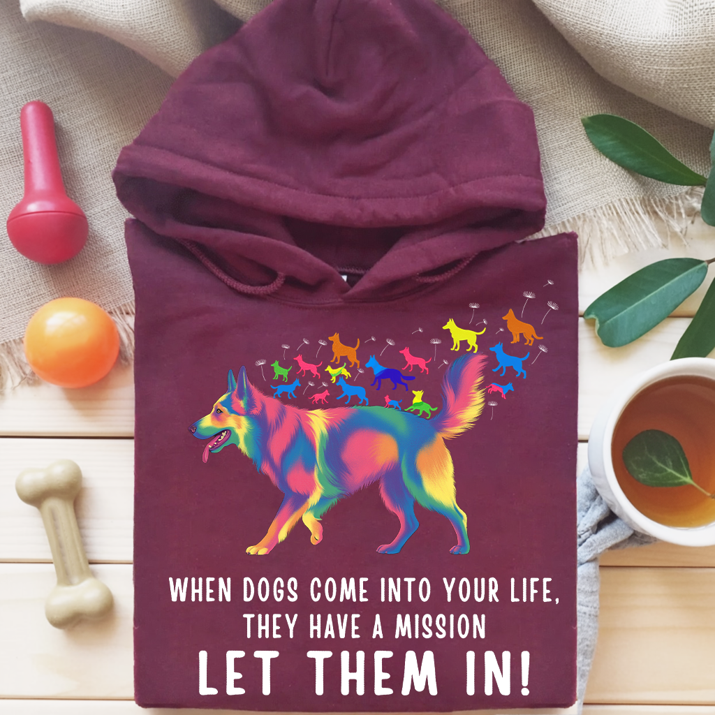 Colorful Shepherd Mission Hoodie