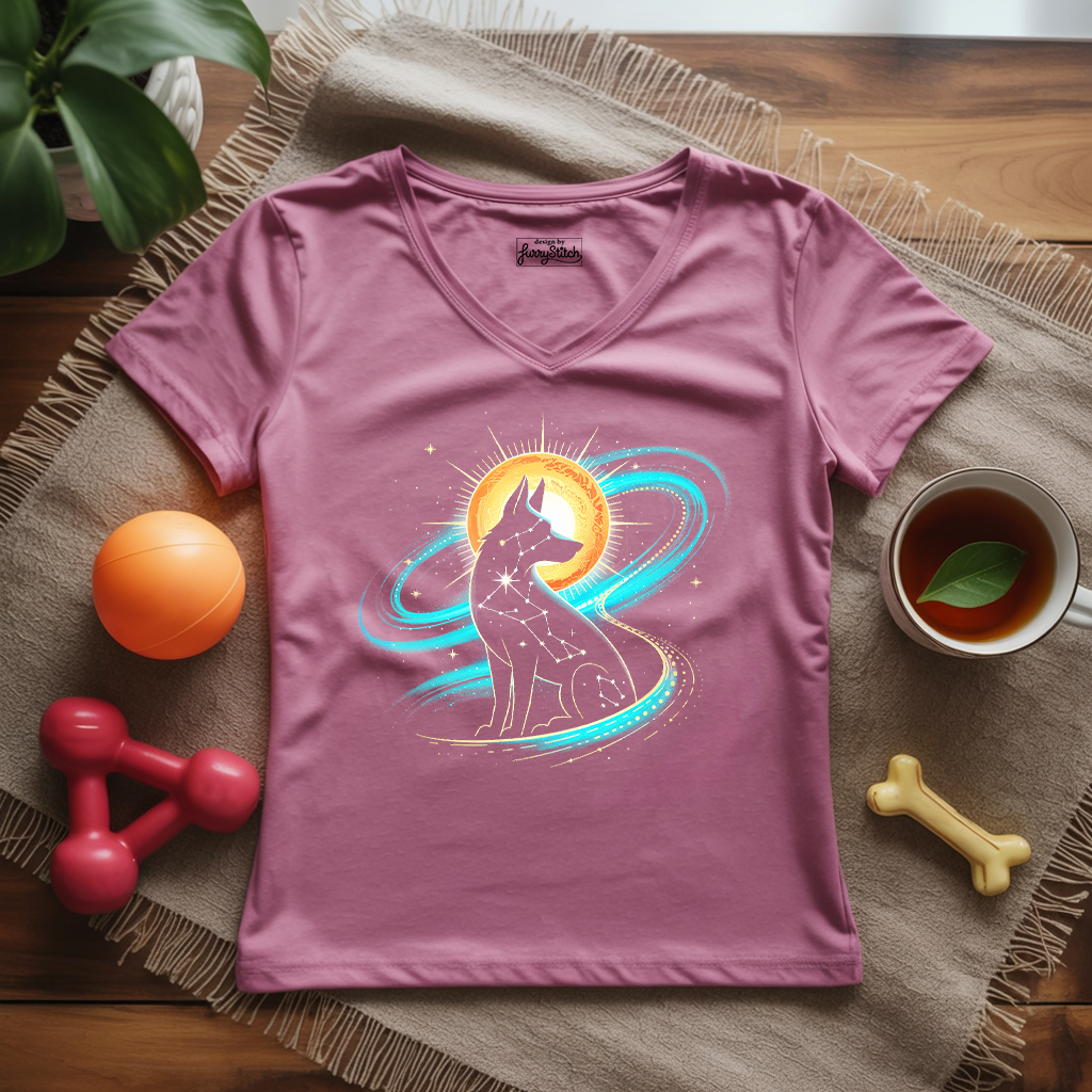 Shepherd of the Universe Lady V-Neck