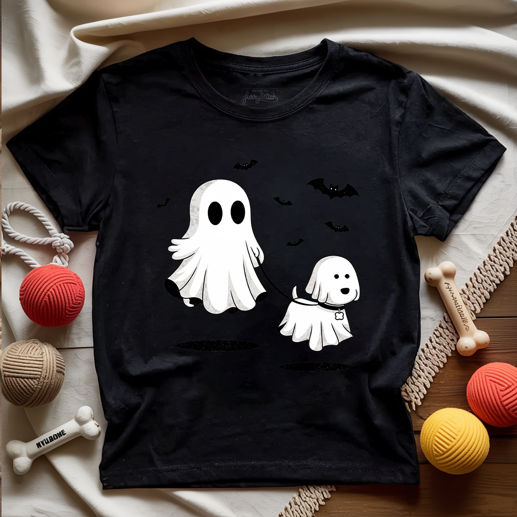 Ghost Walking Dog T-shirt