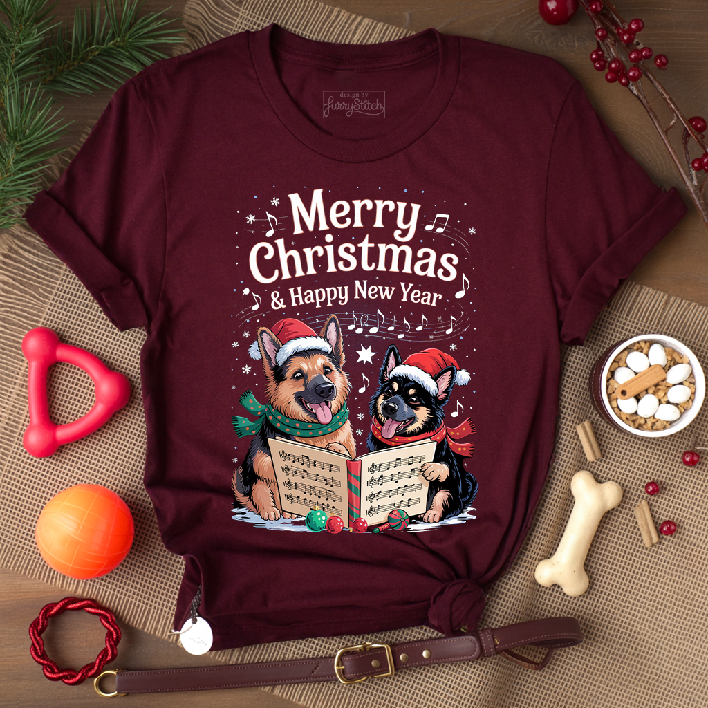 Singing Shepherds Christmas T-shirt