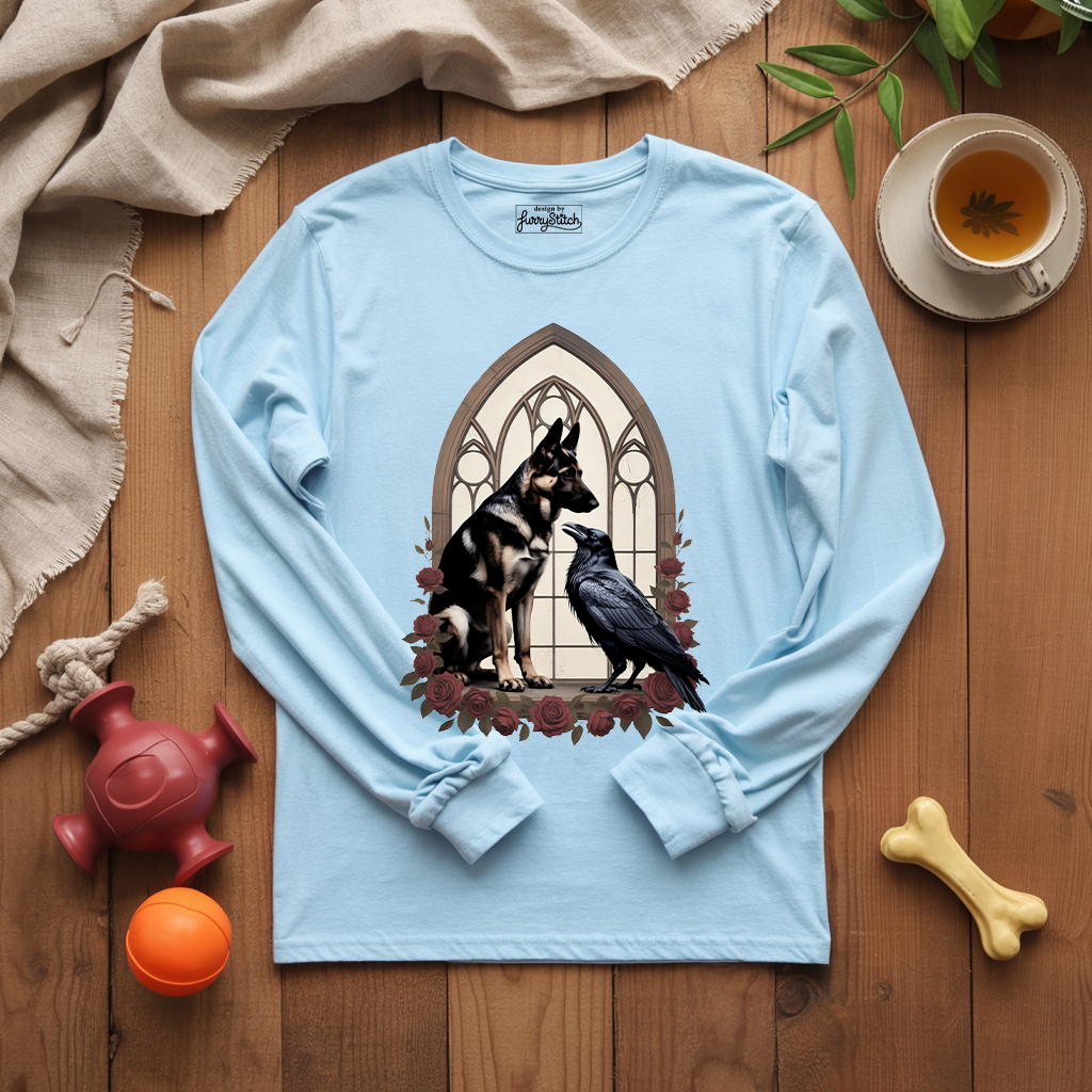 Gothic Shepherd Long Sleeve T-shirt