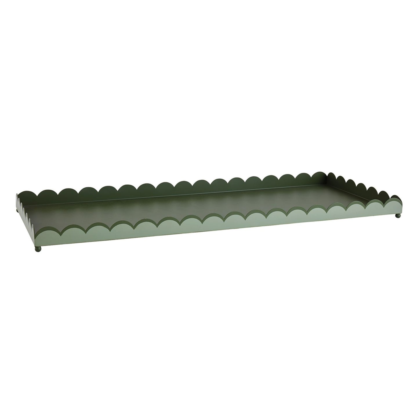 Scalloped Boot Tray