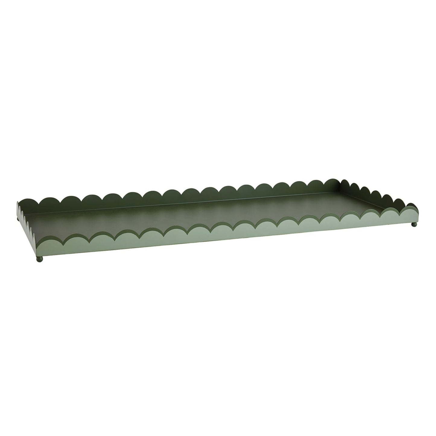 Scalloped Boot Tray