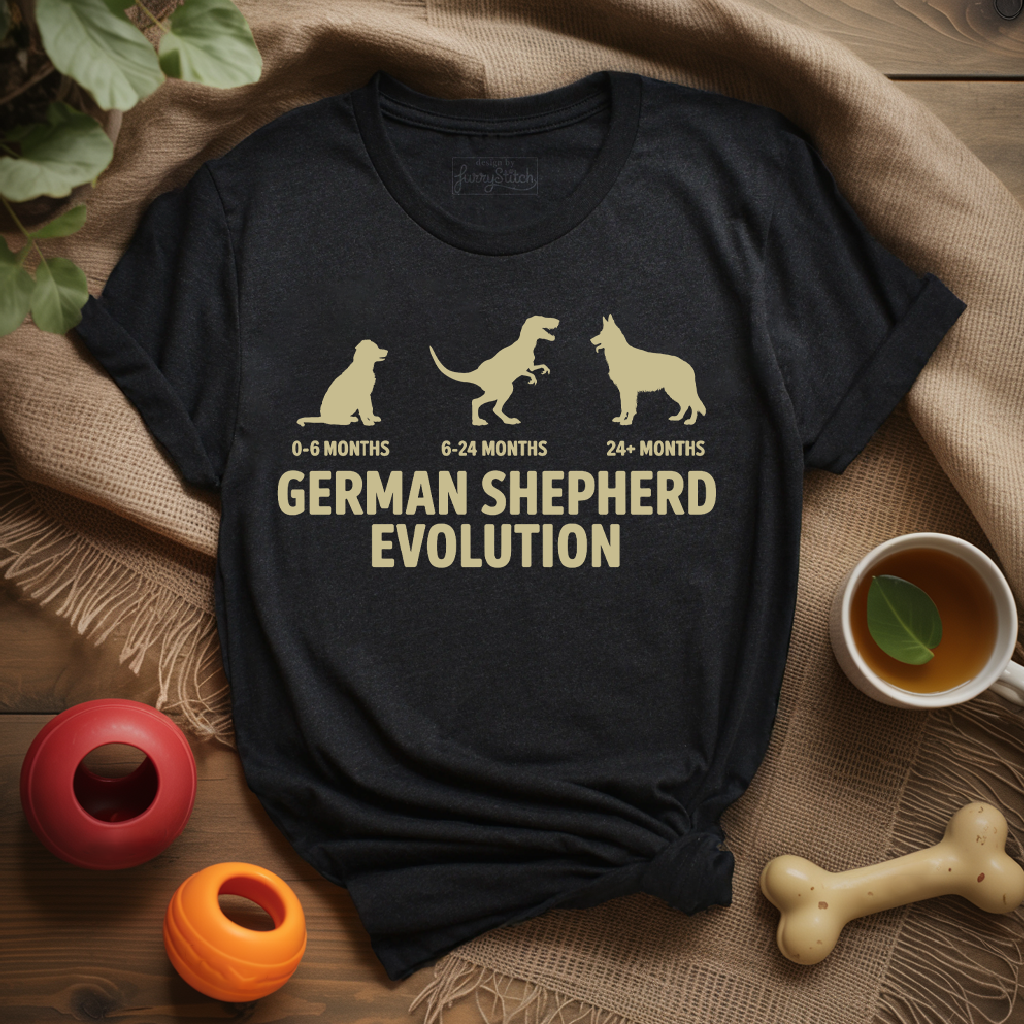 German Shepherd Evolution T-shirt