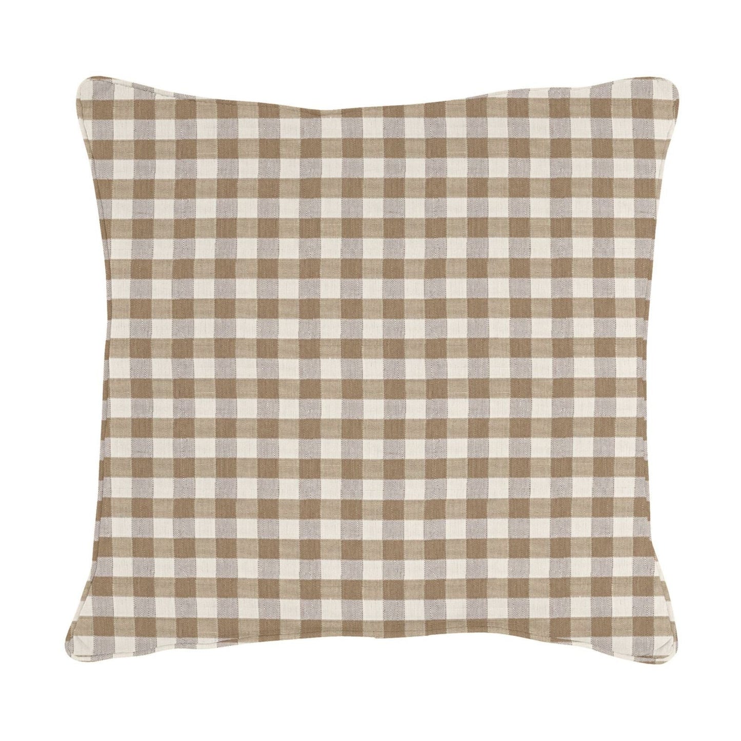 Gale Check Sunbrella® Outdoor Pillow