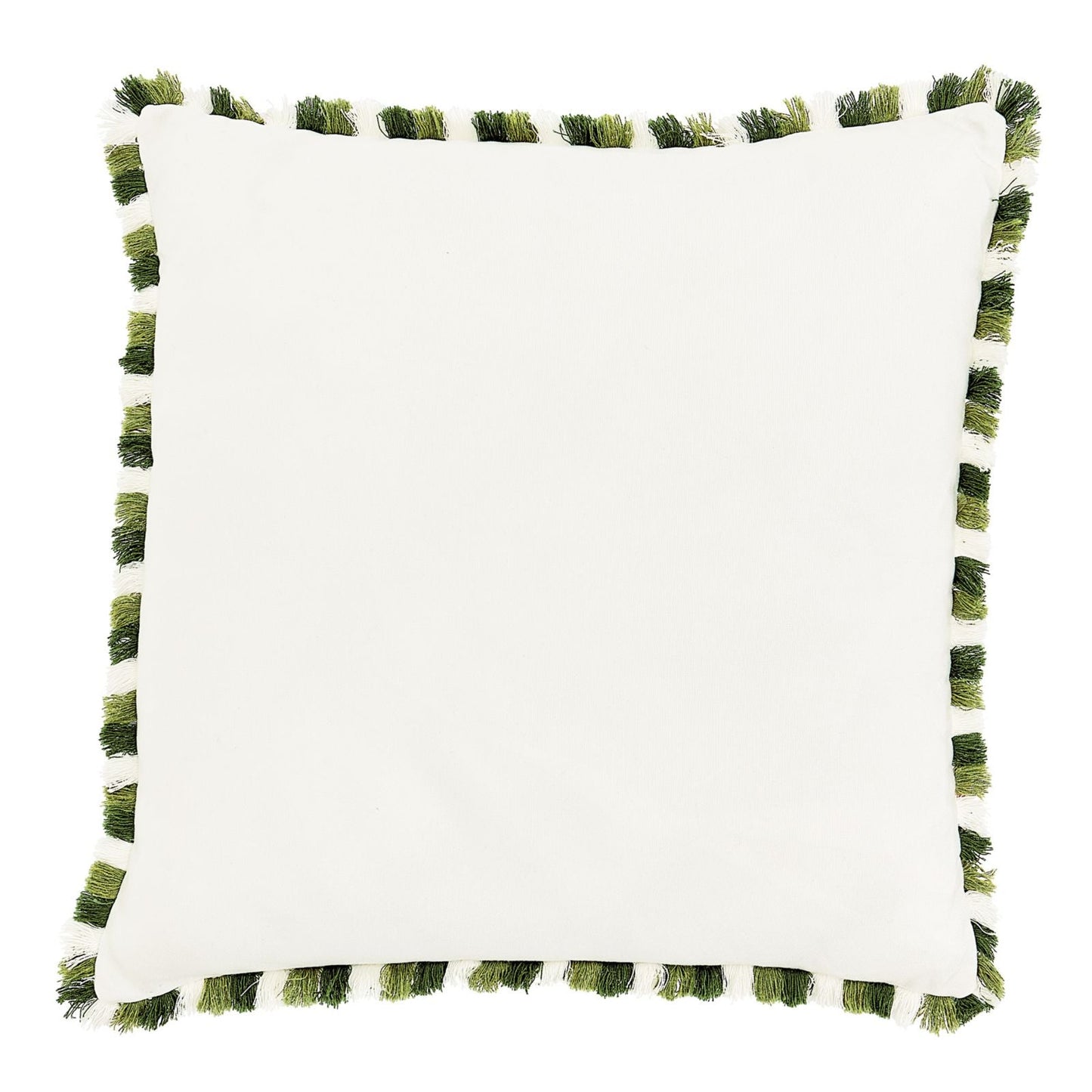 Tassel Trim Sunbrella® Outdoor Pillow
