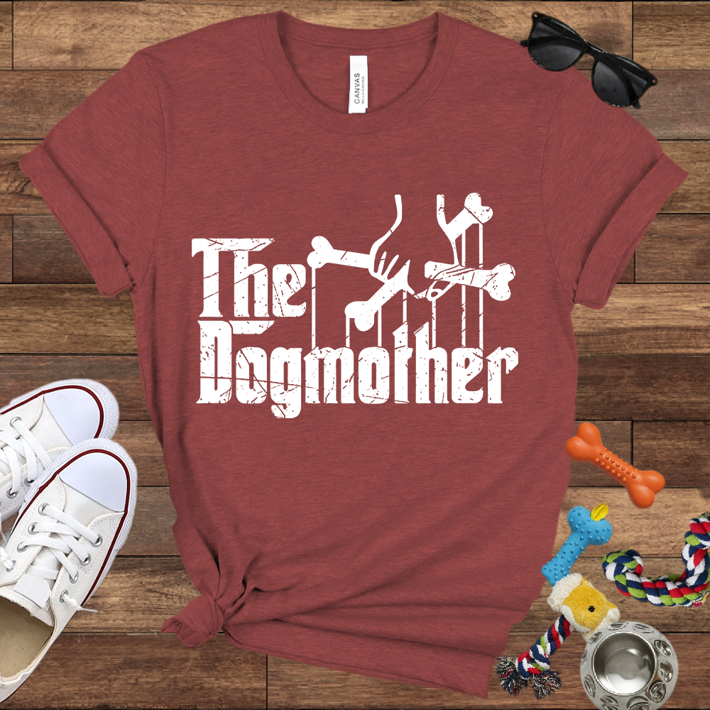 The Dogmother - Funny Dog Mom Bella Canvas T-shirt: Perfect Gifts for Dog Lovers