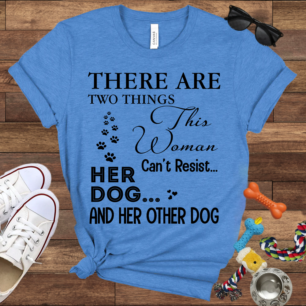 Dog Mom Shirt – Meaningful Gift for Women Who Love Their Dogs Deeply- Bella Canvas T-Shirt