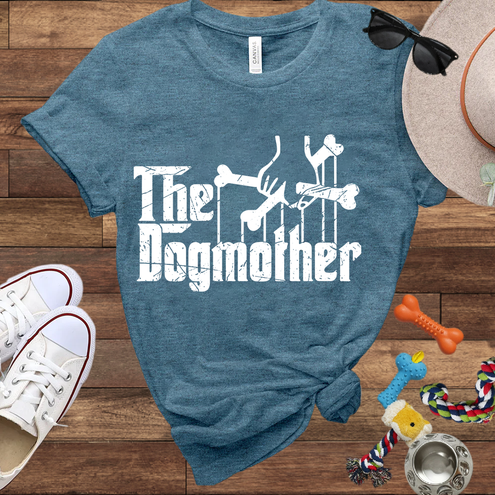 The Dogmother - Funny Dog Mom Bella Canvas T-shirt: Perfect Gifts for Dog Lovers