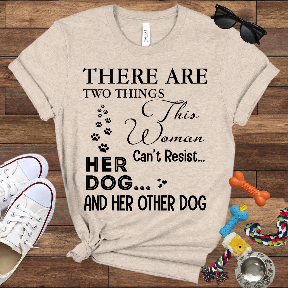 Dog Mom Shirt – Meaningful Gift for Women Who Love Their Dogs Deeply- Bella Canvas T-Shirt
