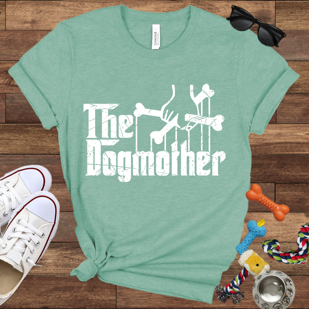 The Dogmother - Funny Dog Mom Bella Canvas T-shirt: Perfect Gifts for Dog Lovers