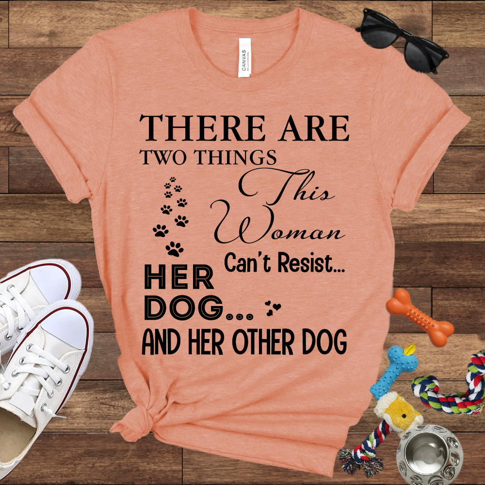 Dog Mom Shirt – Meaningful Gift for Women Who Love Their Dogs Deeply- Bella Canvas T-Shirt