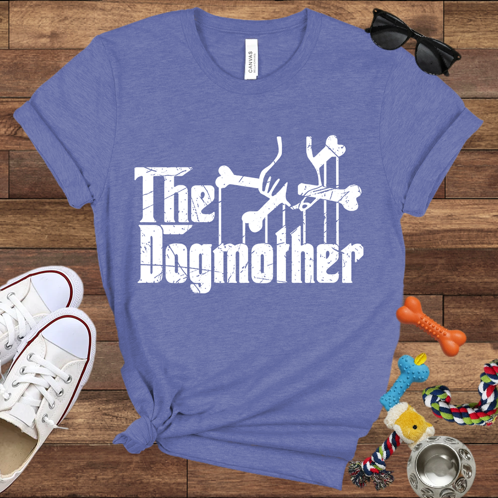 The Dogmother - Funny Dog Mom Bella Canvas T-shirt: Perfect Gifts for Dog Lovers