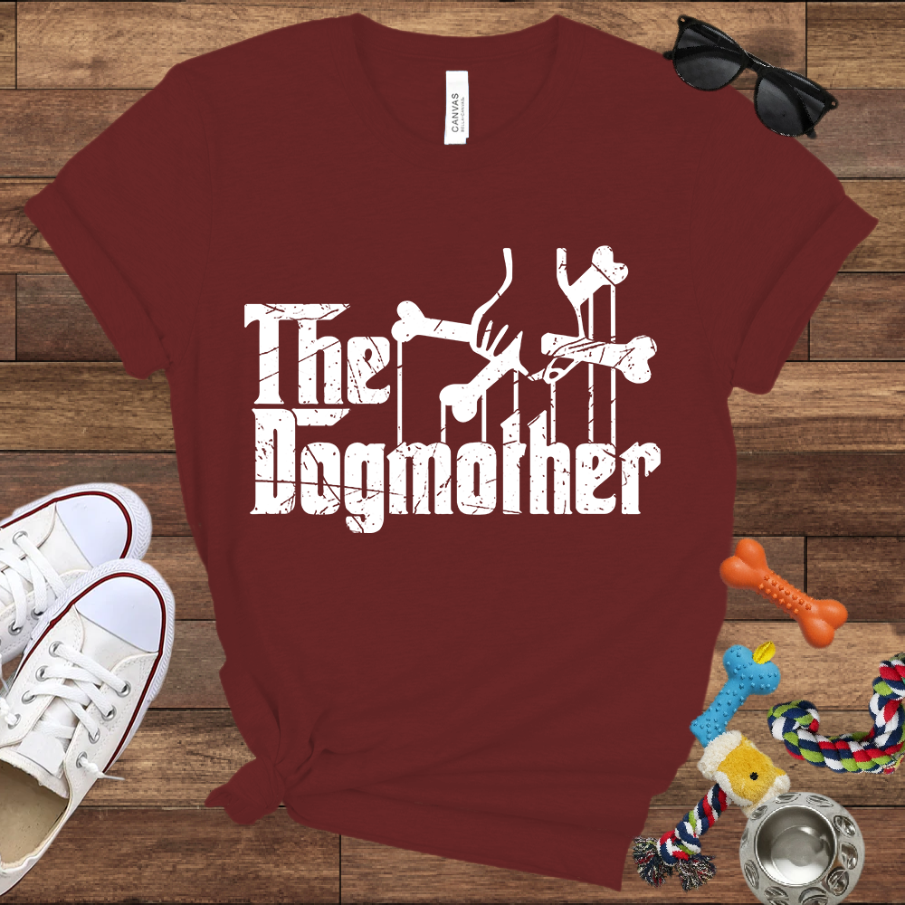 The Dogmother - Funny Dog Mom Bella Canvas T-shirt: Perfect Gifts for Dog Lovers