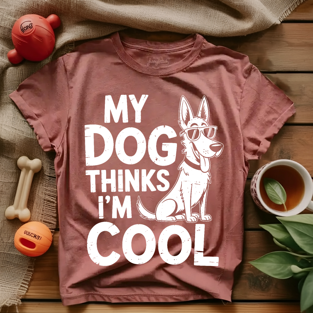 My Dog Thinks I'm Cool T-shirt