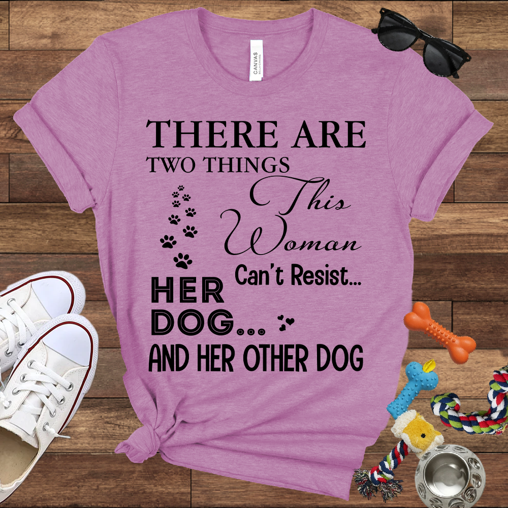 Dog Mom Shirt – Meaningful Gift for Women Who Love Their Dogs Deeply- Bella Canvas T-Shirt