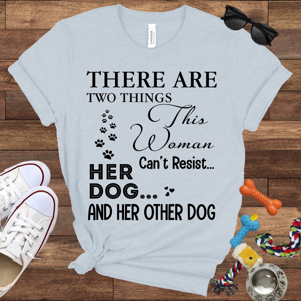Dog Mom Shirt – Meaningful Gift for Women Who Love Their Dogs Deeply- Bella Canvas T-Shirt