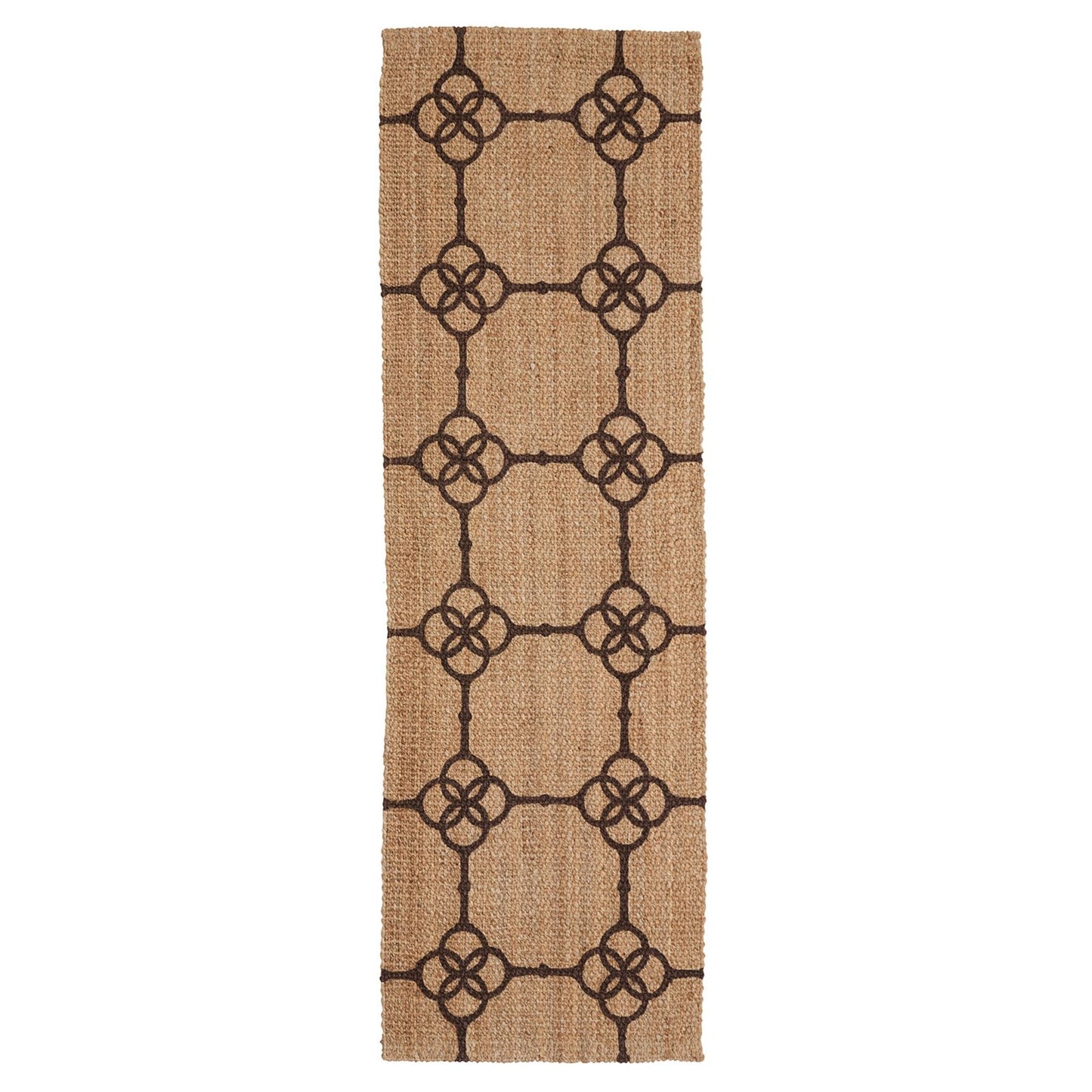 Carson Kressley Geometric Snaffle Bit Jute Rug