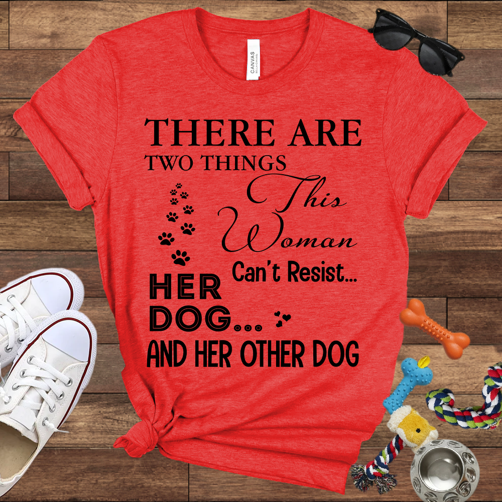 Dog Mom Shirt – Meaningful Gift for Women Who Love Their Dogs Deeply- Bella Canvas T-Shirt