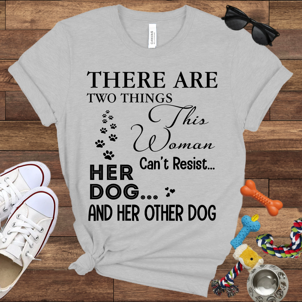 Dog Mom Shirt – Meaningful Gift for Women Who Love Their Dogs Deeply- Bella Canvas T-Shirt