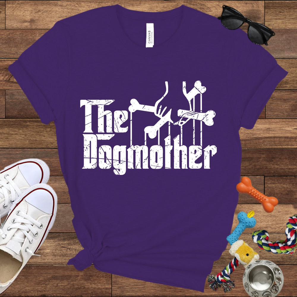 The Dogmother - Funny Dog Mom Bella Canvas T-shirt: Perfect Gifts for Dog Lovers