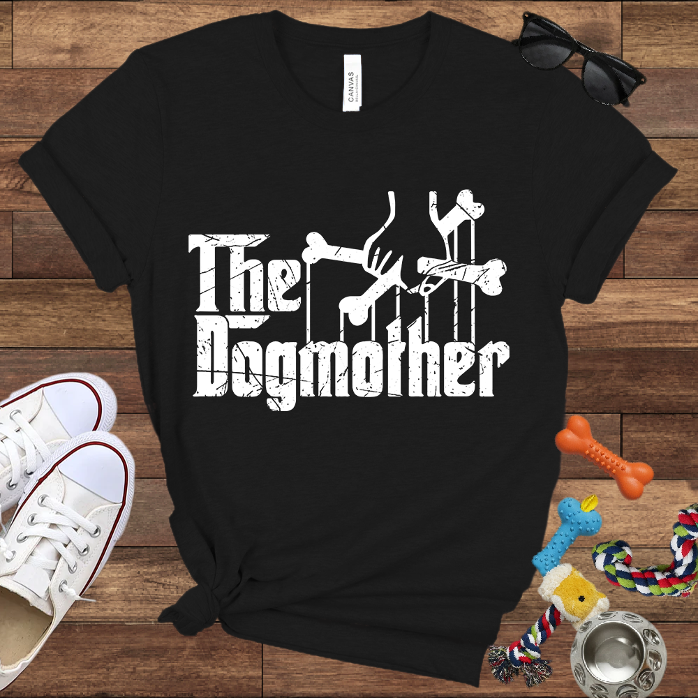 The Dogmother - Funny Dog Mom Bella Canvas T-shirt: Perfect Gifts for Dog Lovers