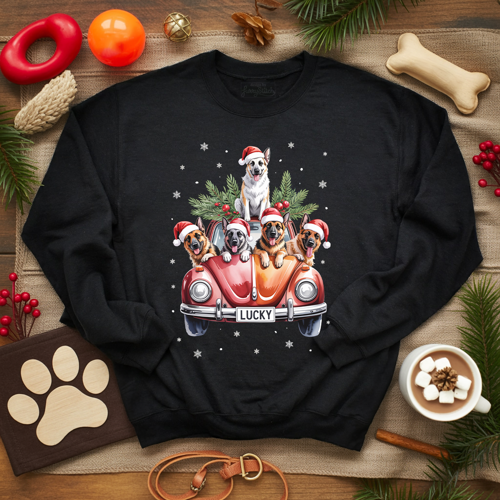 Merry Shepherd Car Sweatshirt