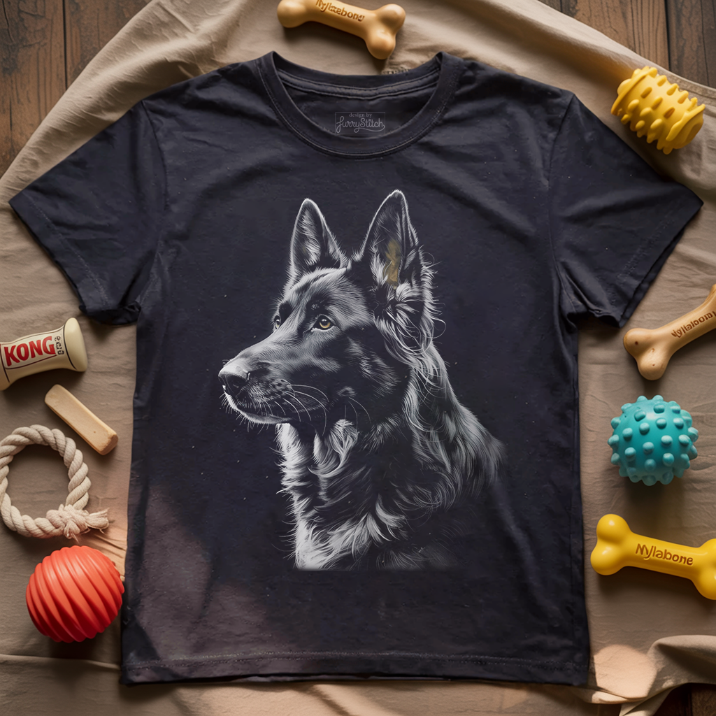 German Shepherd Silhouette T-shirt