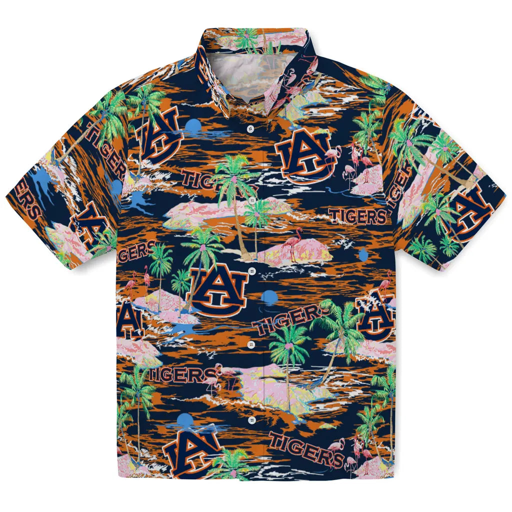 Auburn Tigers Flamingo Retreat 2026 Hawaiian Shirt