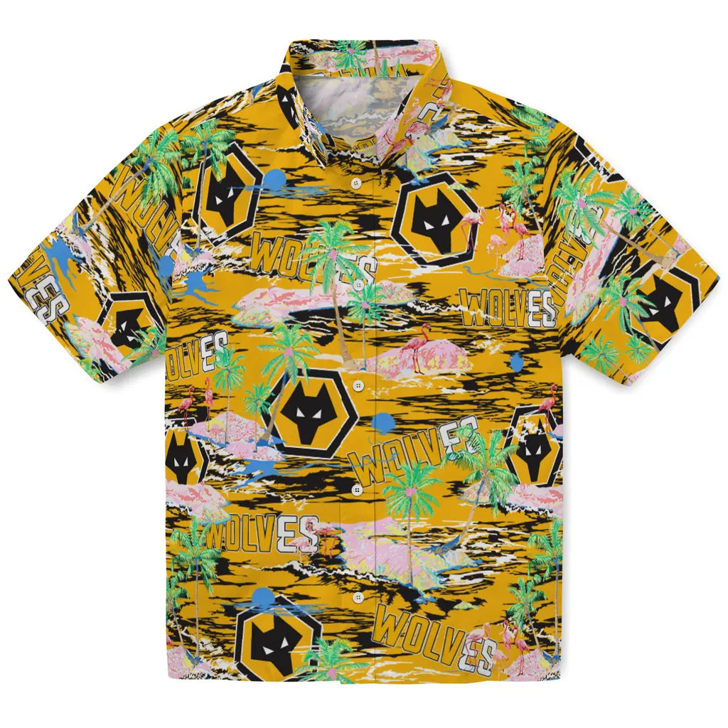 Wolverhampton Wanderers Flamingo Retreat 2026 Hawaiian Shirt