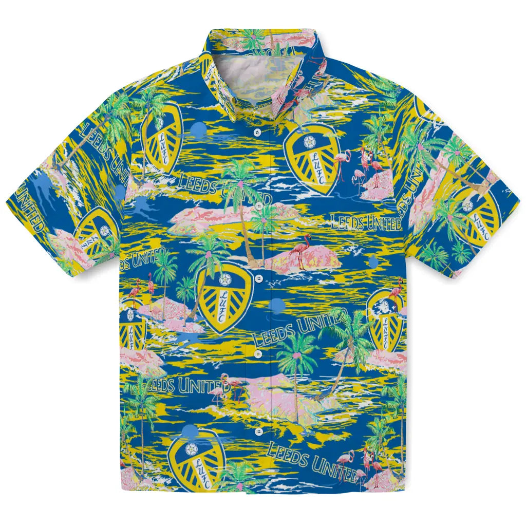 Leeds United Flamingo Retreat 2026 Hawaiian Shirt