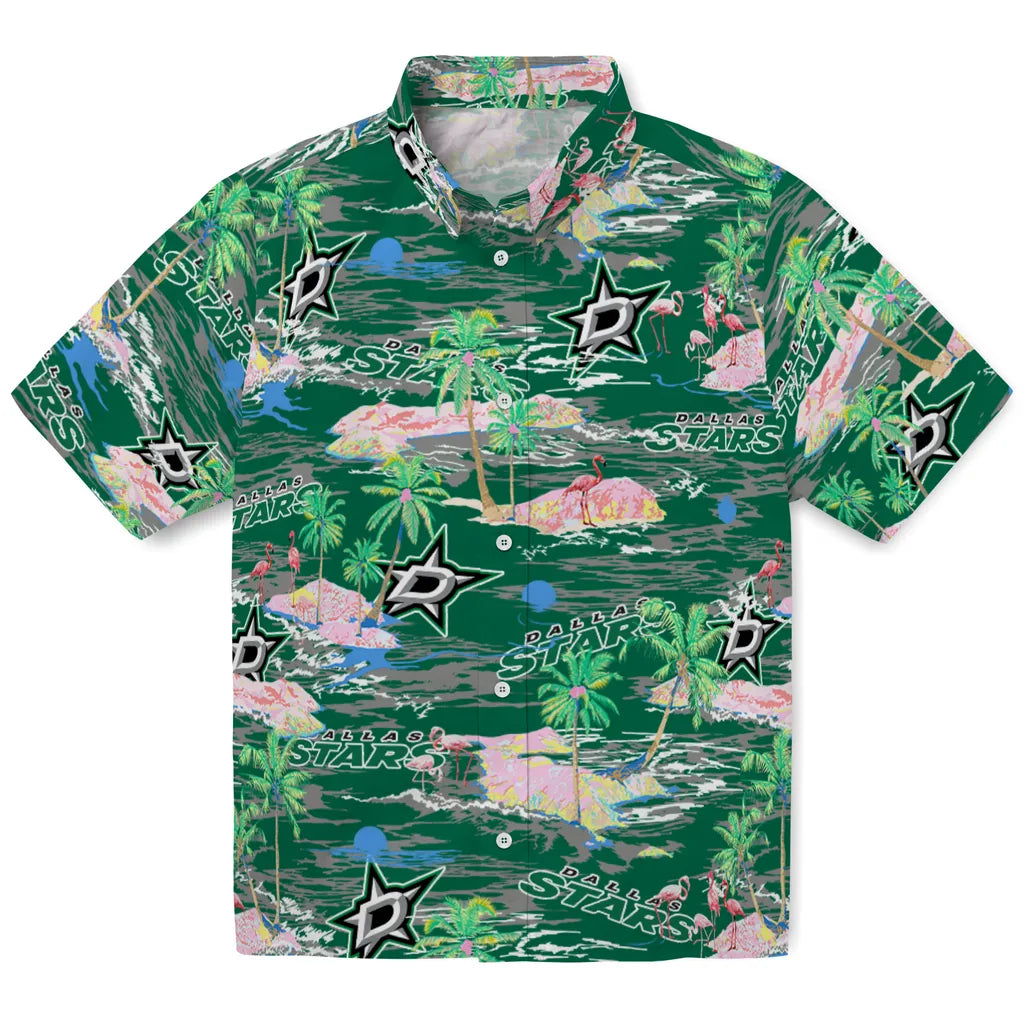 Dallas Stars Flamingo Retreat 2026 Hawaiian Shirt