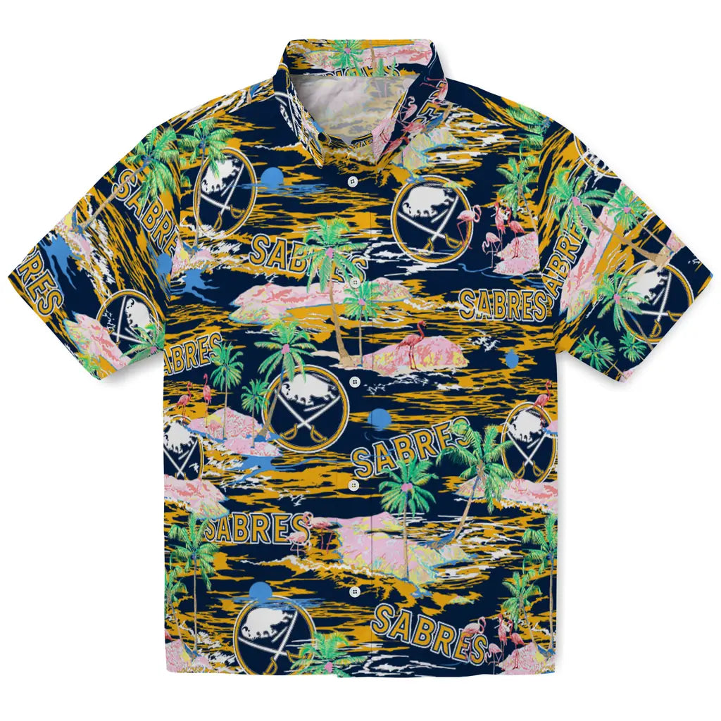 Buffalo Sabres Flamingo Retreat 2026 Hawaiian Shirt
