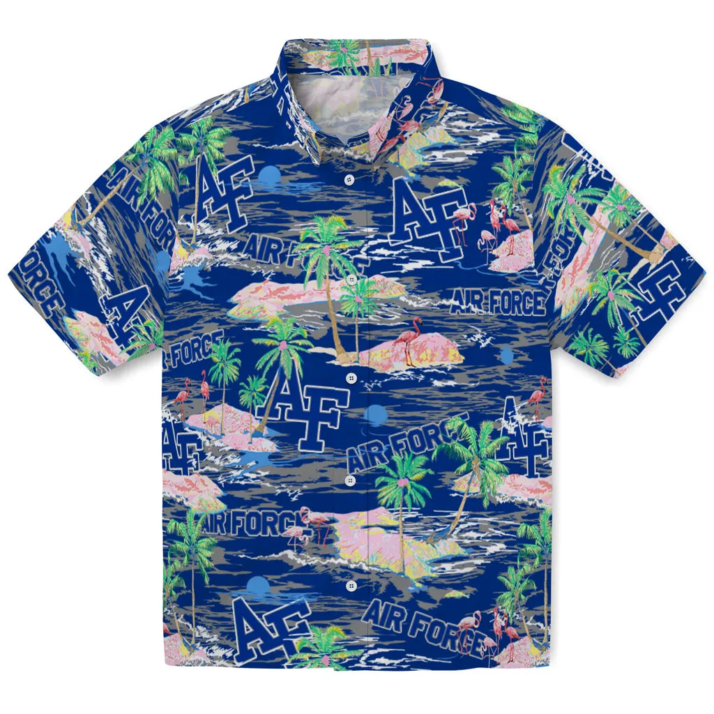 Air Force Falcons Flamingo Retreat 2026 Hawaiian Shirt