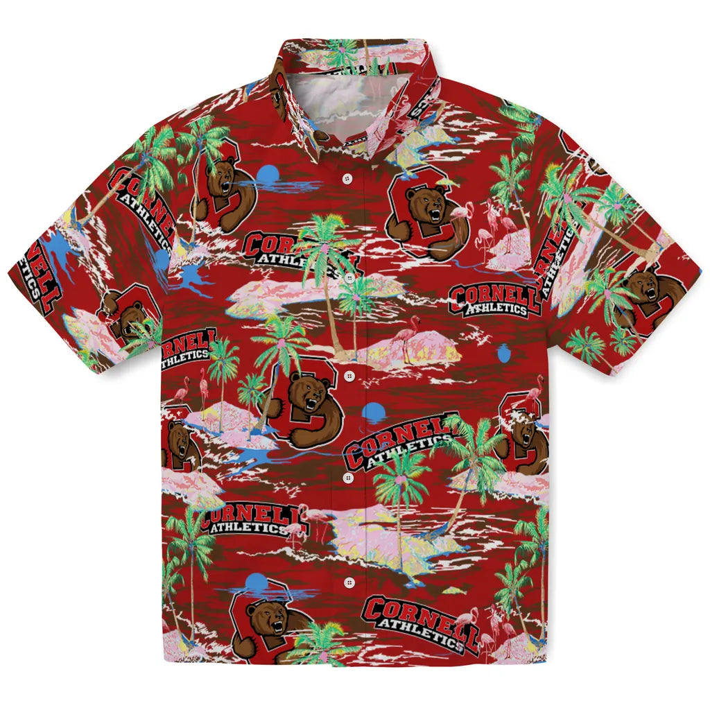 Cornell Big Flamingo Retreat 2026 Hawaiian Shirt