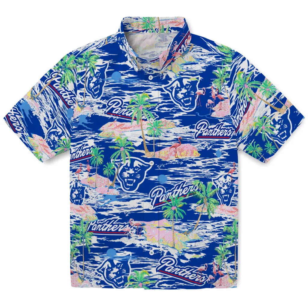 Georgia State Panthers Flamingo Retreat 2026 Hawaiian Shirt
