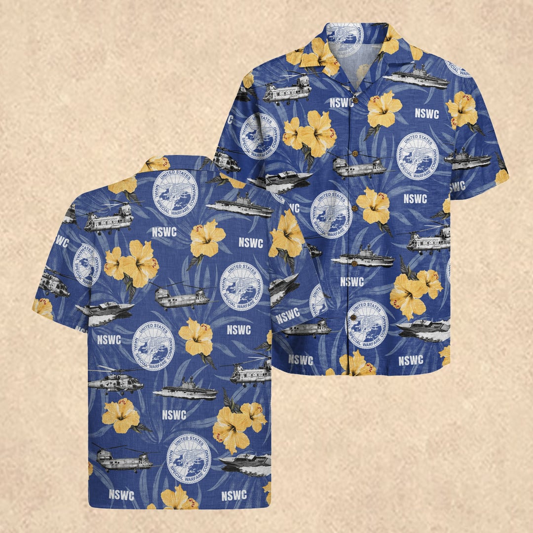 US Naval Special Warfare Command 250th Years of Service Hawaiian Shirt
