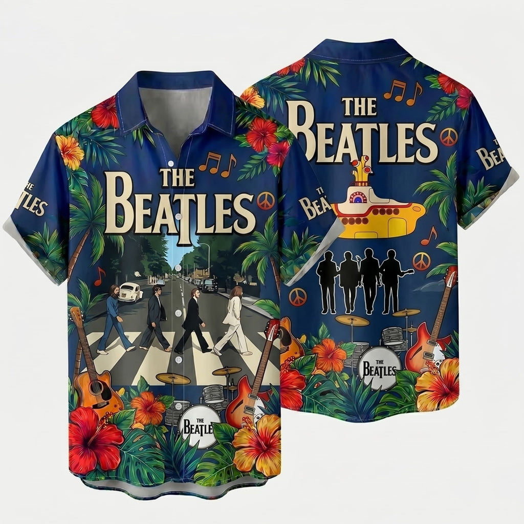 The Beatles Abbey Road Hawaiian Shirt