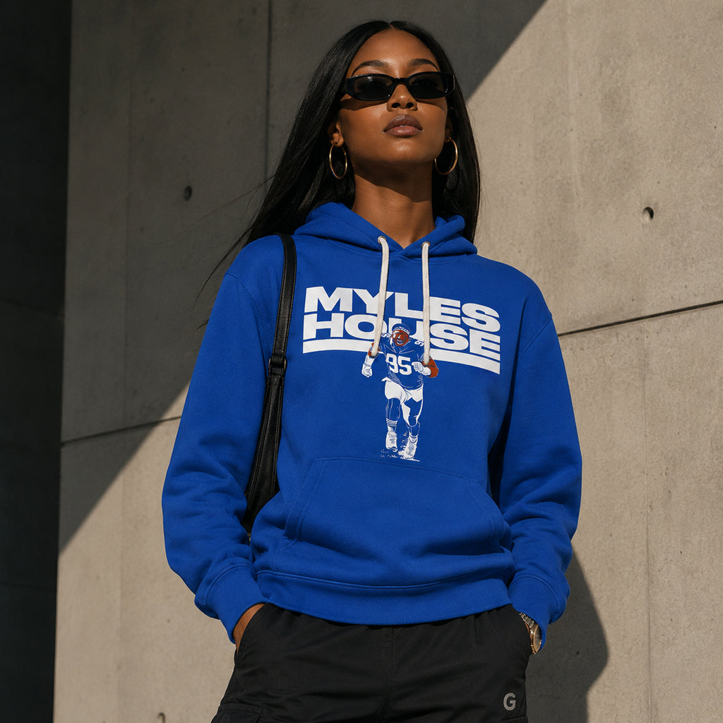Unisex Myles House Graphic Shirt for Football Fans