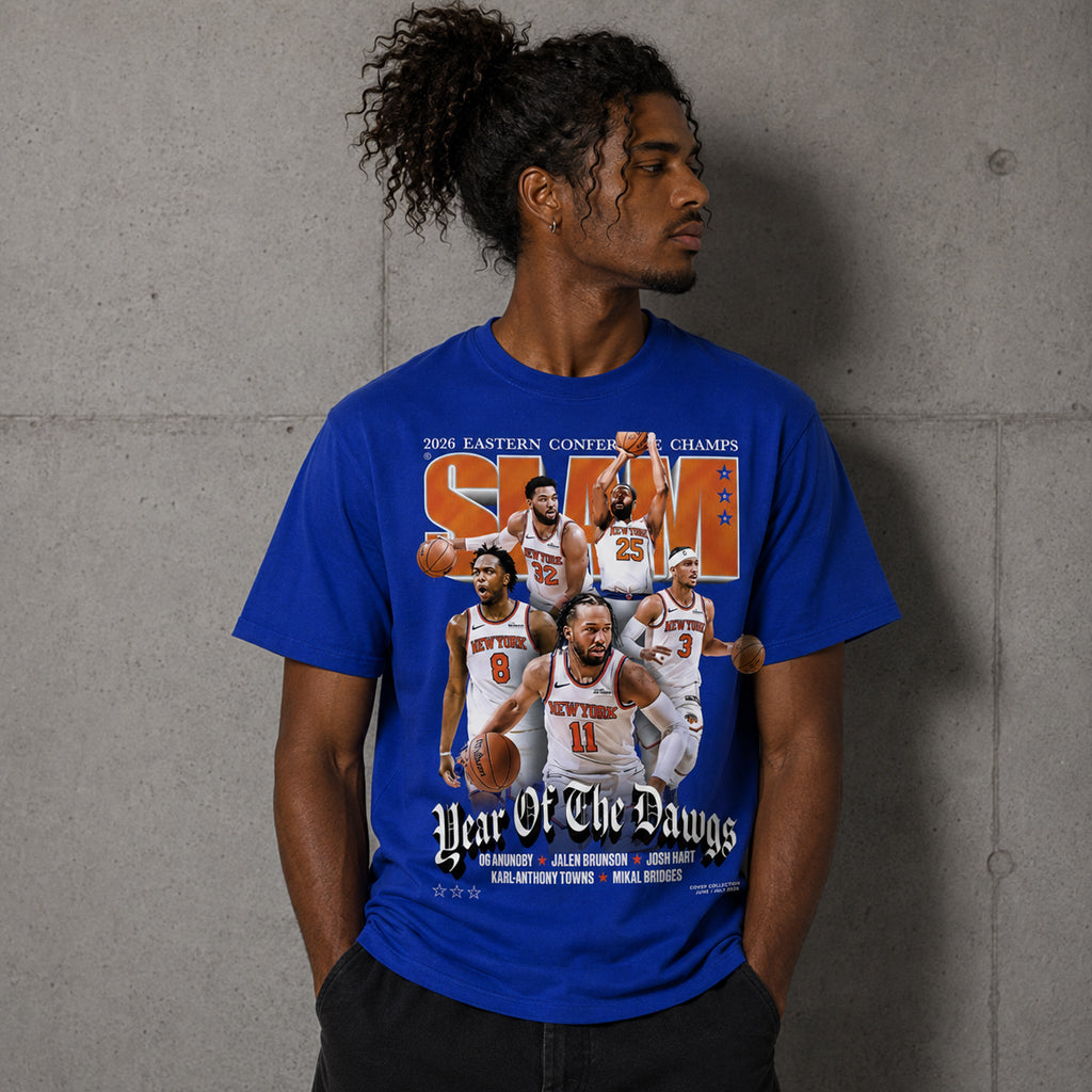 Unisex 2026 Eastern Conference Champions Team Cover Graphic Shirt for Basketball Fans