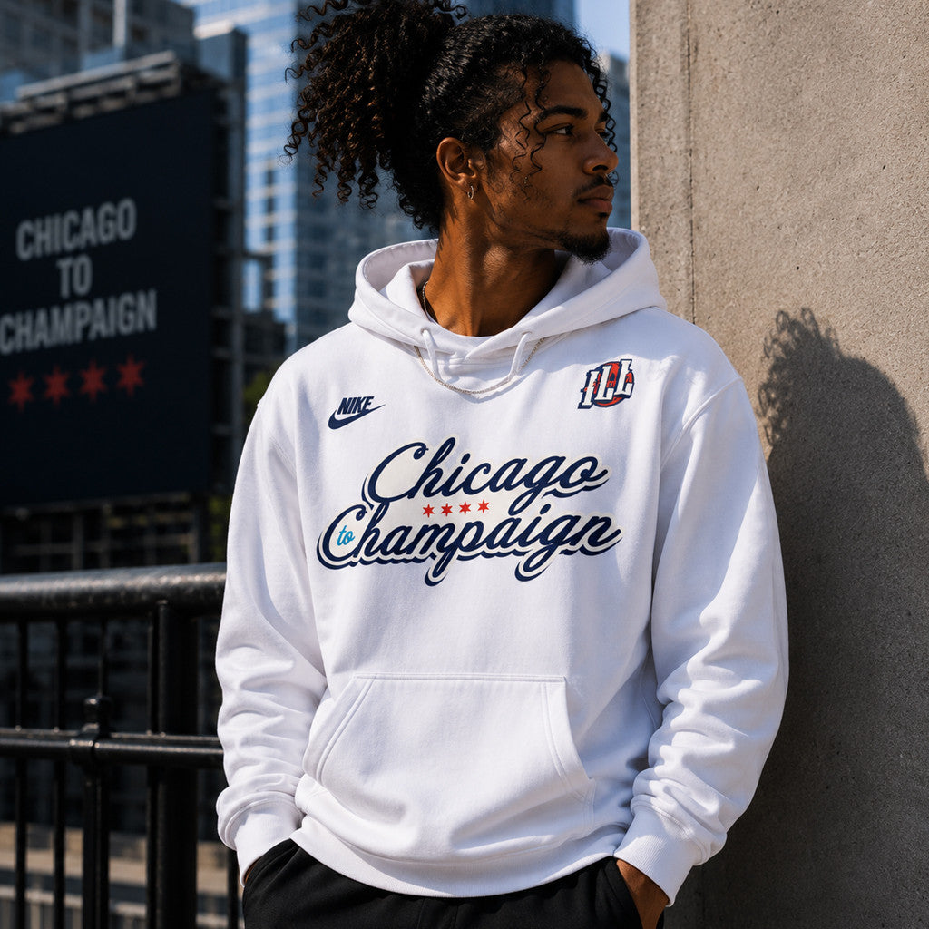 Unisex 2026 Chicago To Champaign Graphic Shirt for College Sports Fans