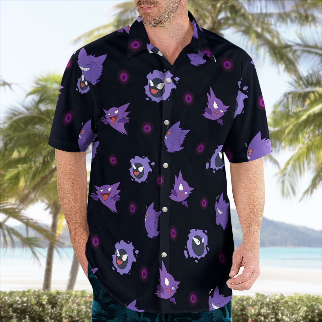 Ghost Evolution Tropical Hawaiian Shirt