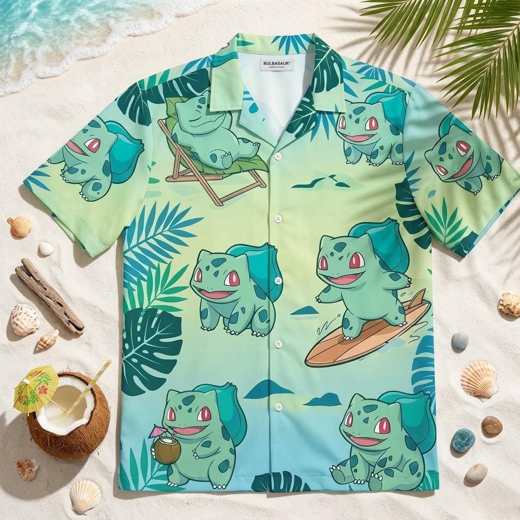 Leaf Jungle Summer 2026 Hawaiian Shirt