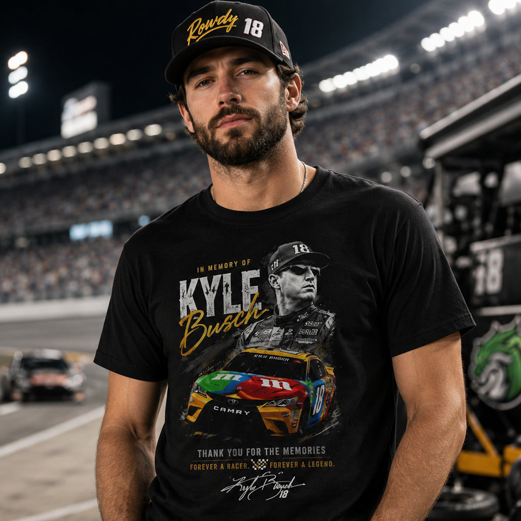 Unisex Memorial Graphic T-Shirt - In Loving Memory Racing Fan Tee