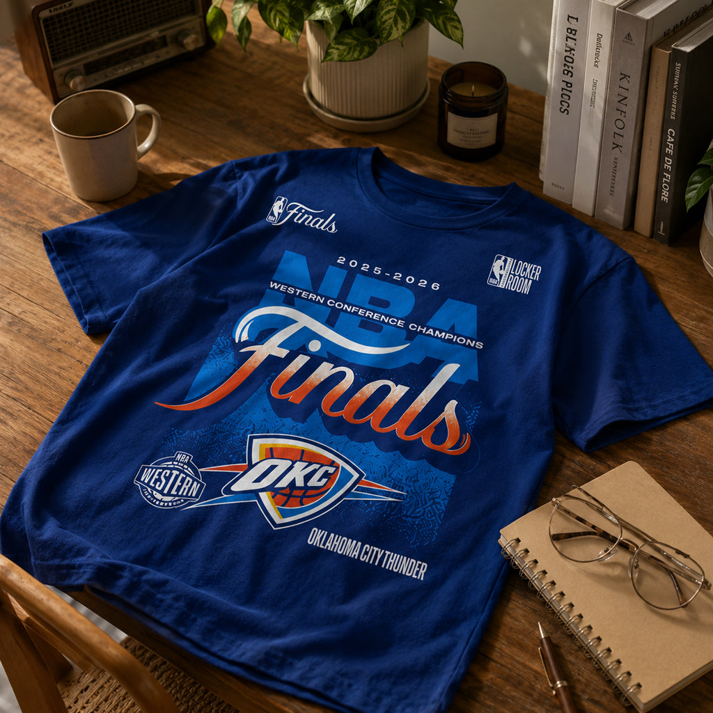 Unisex 2026 Western Conference Champions Graphic Shirt for Basketball Fans