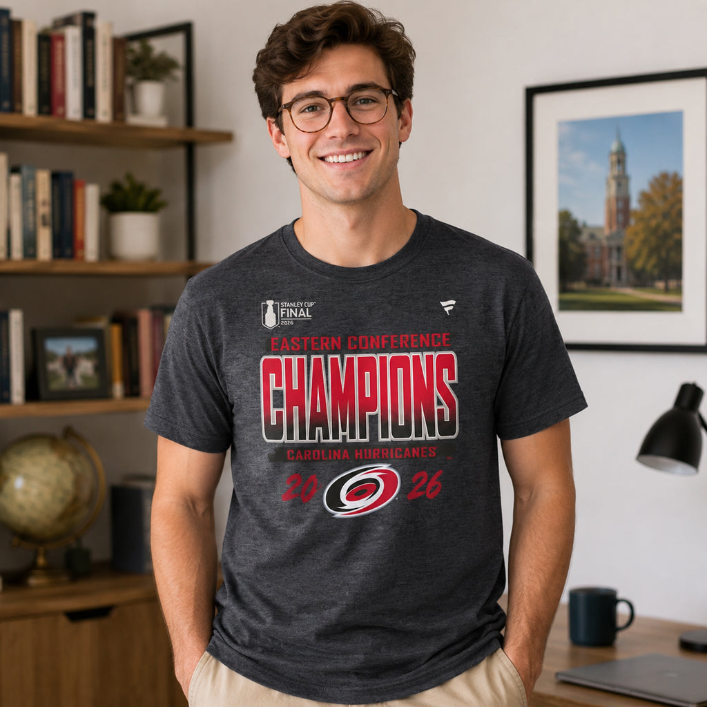 Unisex 2026 Eastern Conference Champions Locker Room Graphic Shirt for Hockey Fans